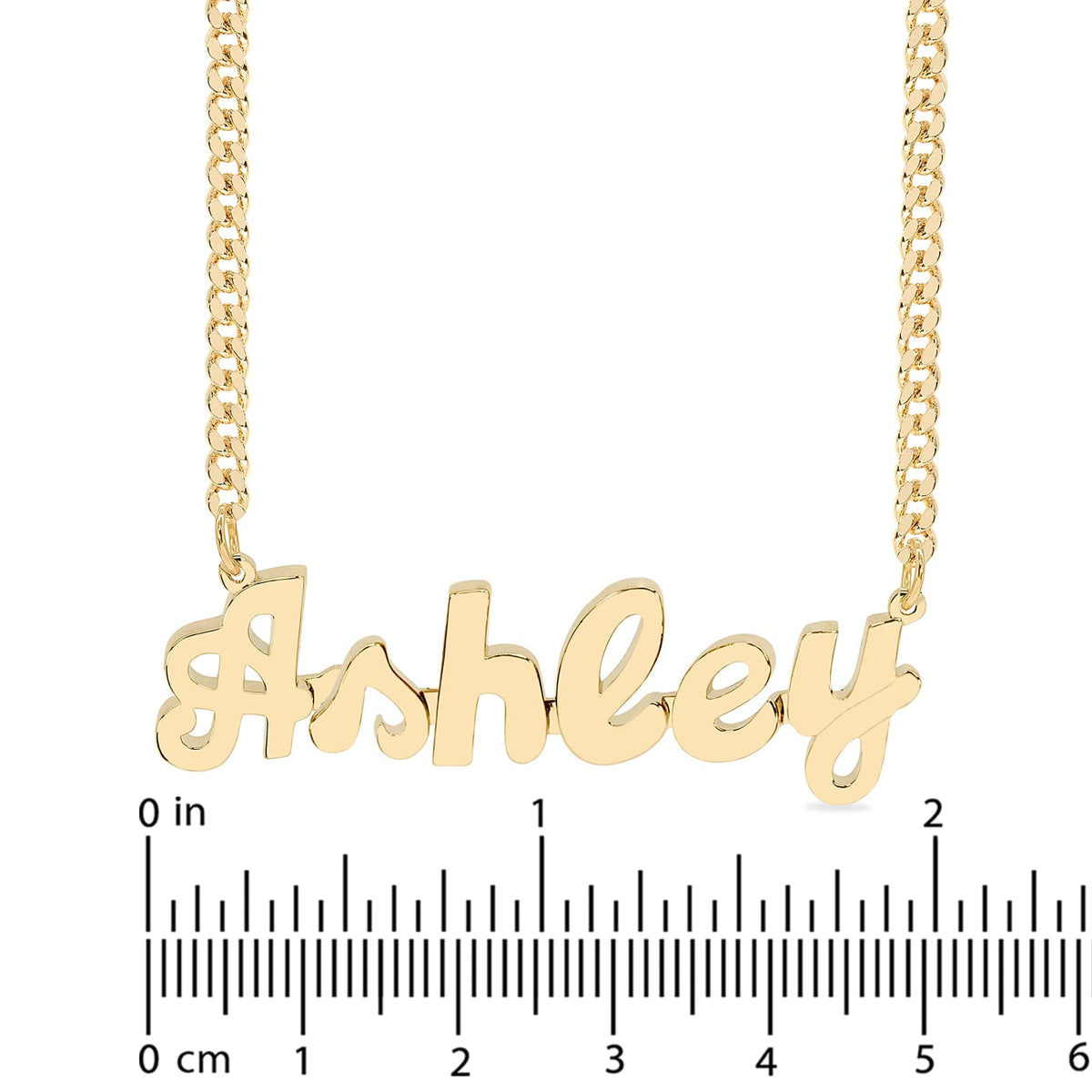 Personalized Screw Name Necklace