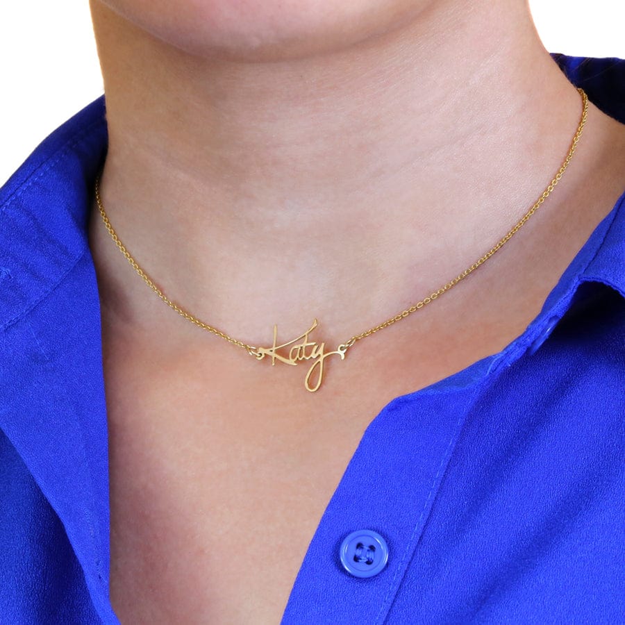Gold Plated / Link Chain "Katy Style" Choker