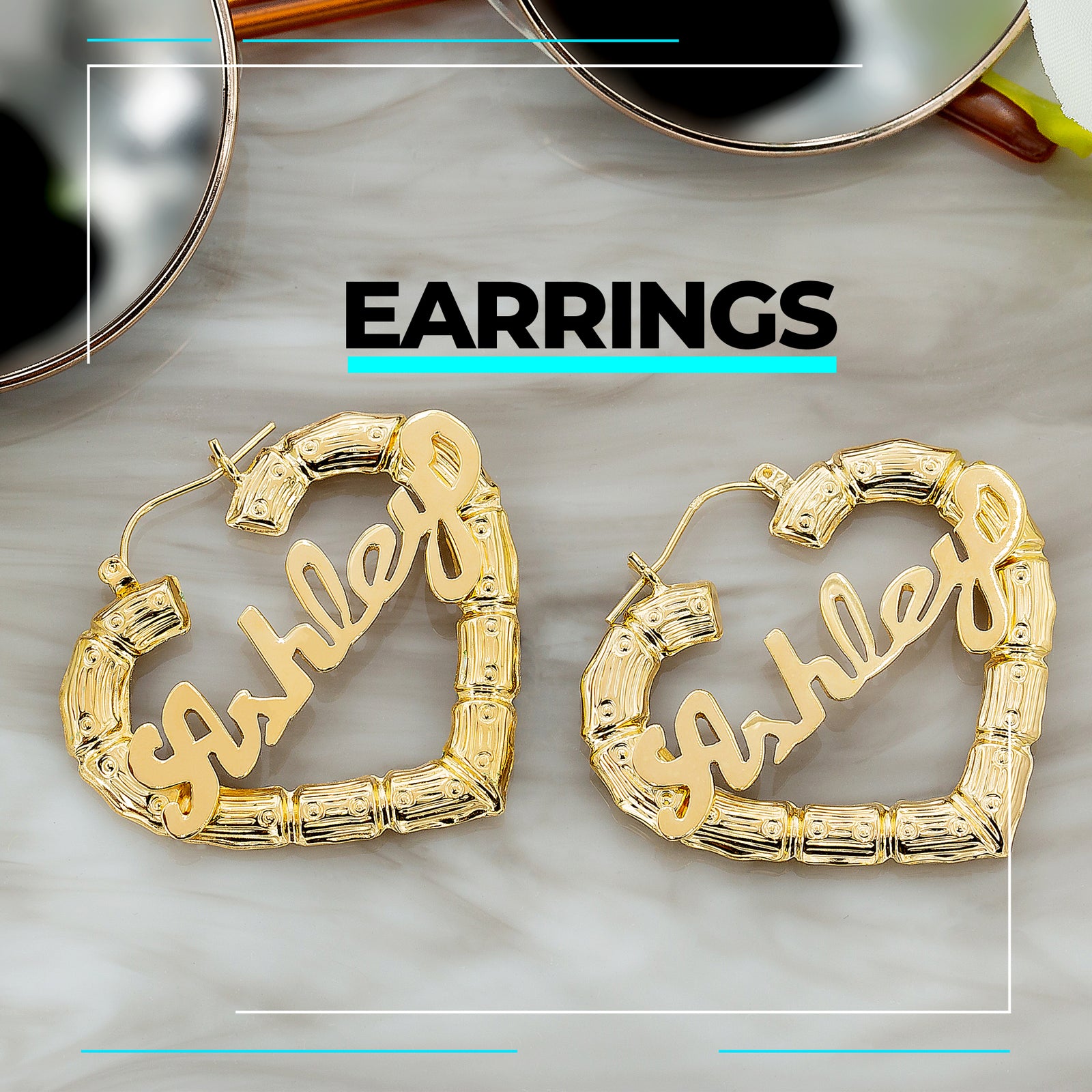 Flash Sale Name Earrings
