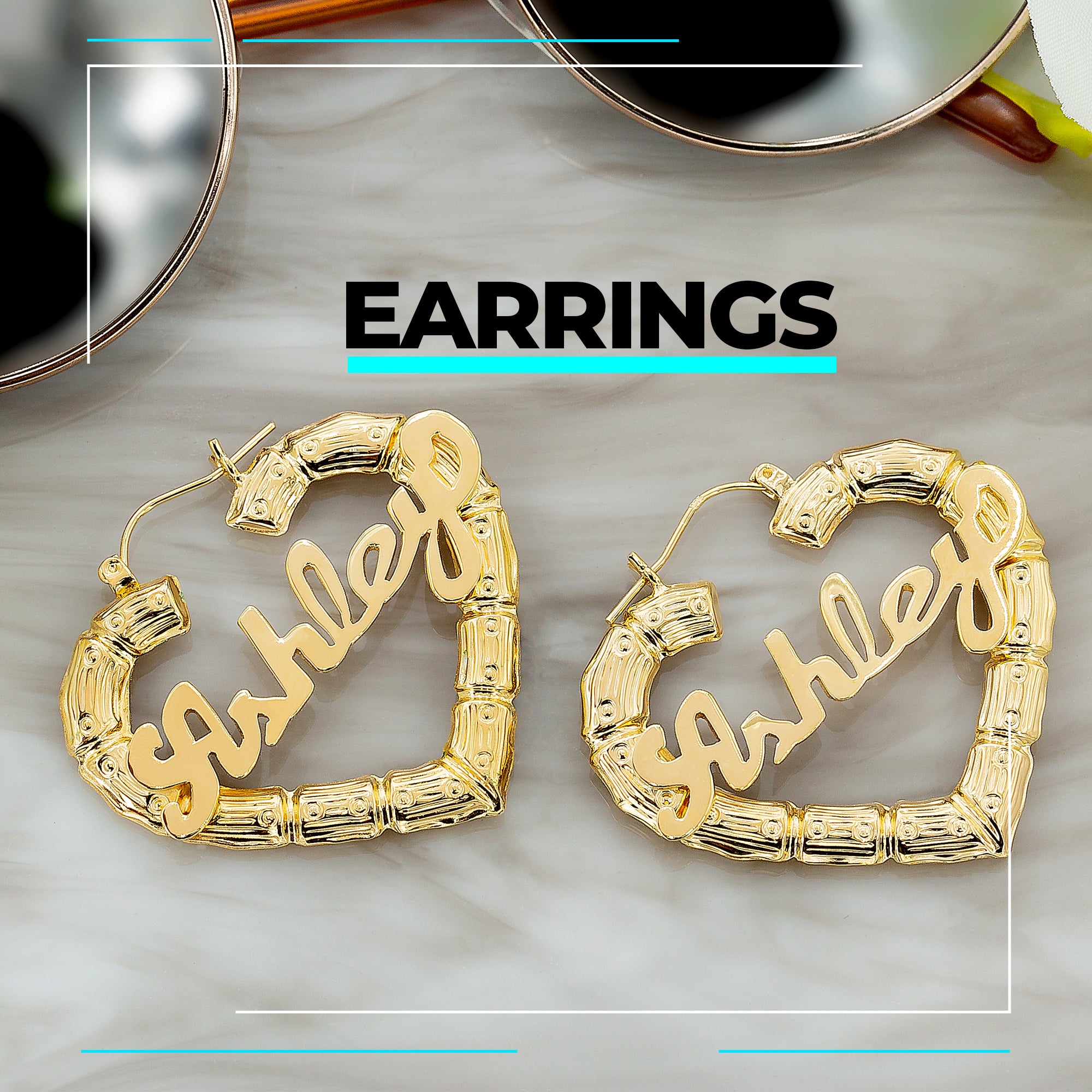 Flash Sale Name Earrings