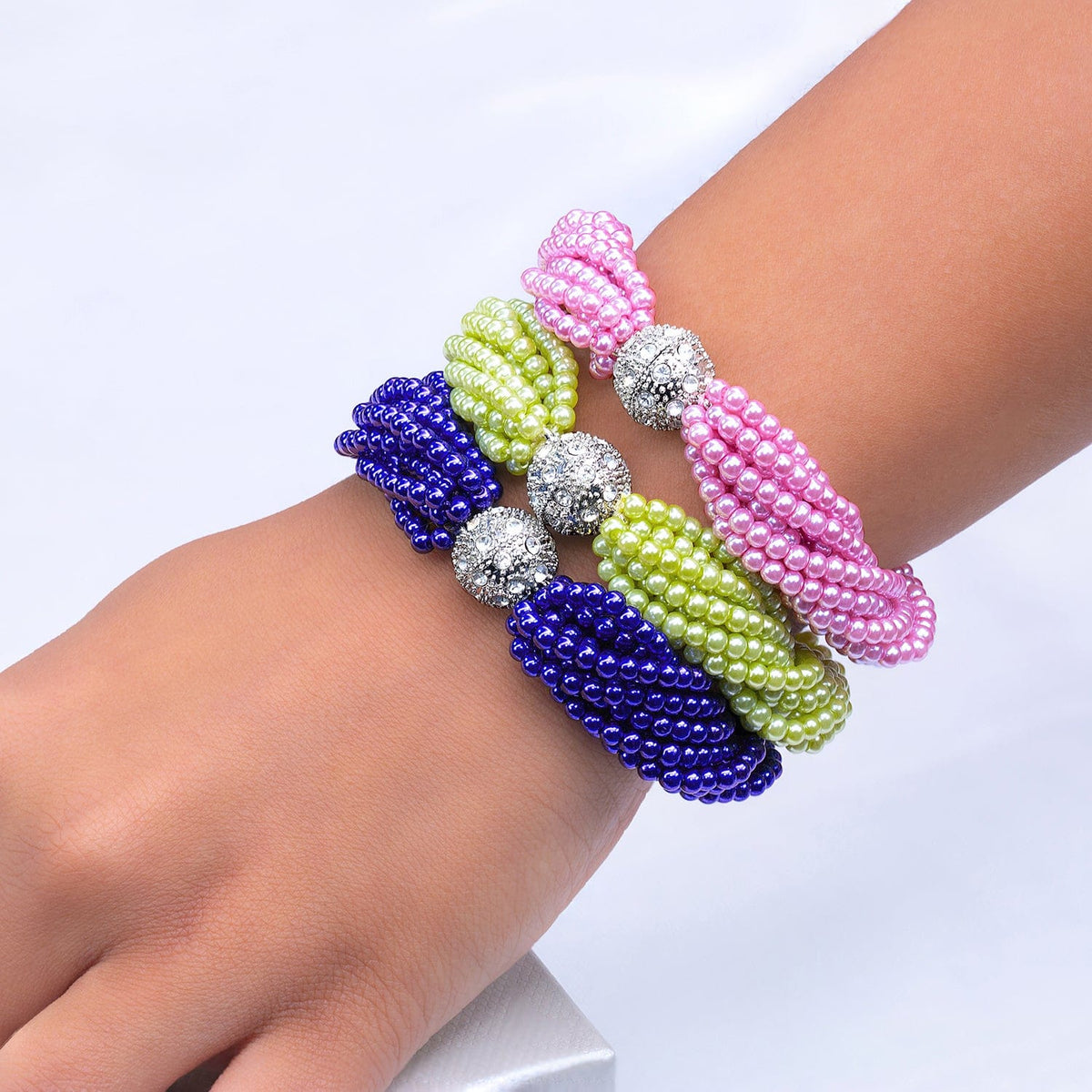 Colourful Pearls Bracelet