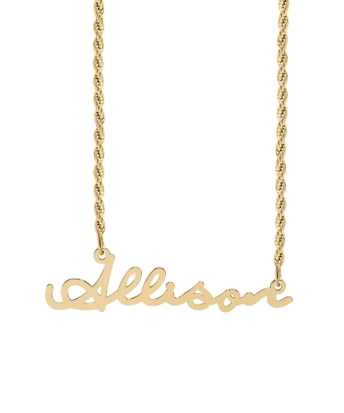 Signature Name Necklace