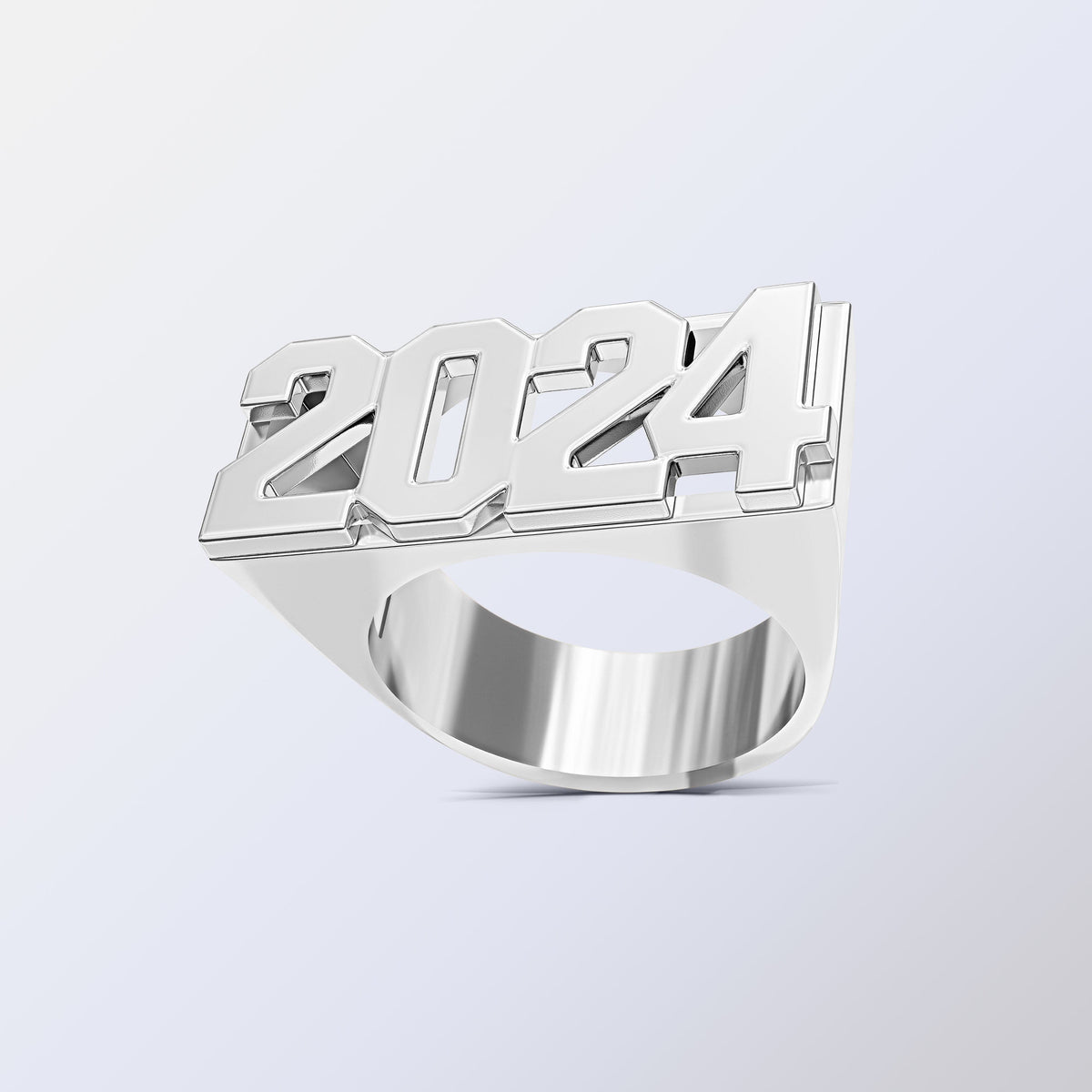 Personalized Year Number Ring