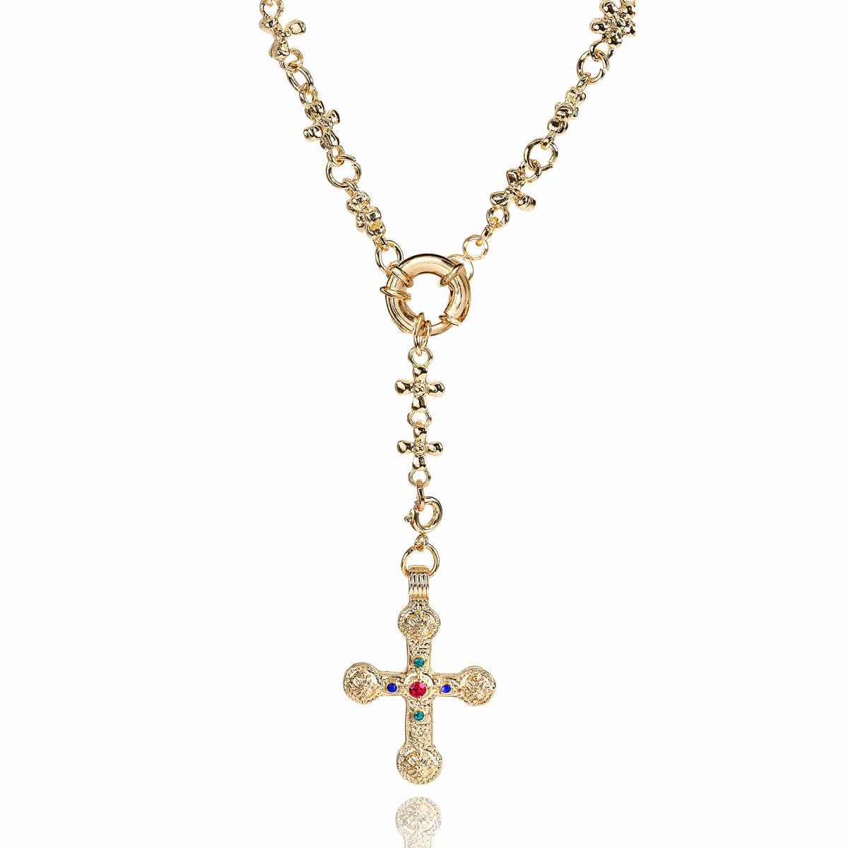 Elegant Cross Necklace