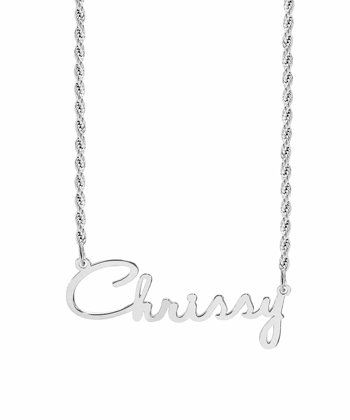 Script Name Necklace