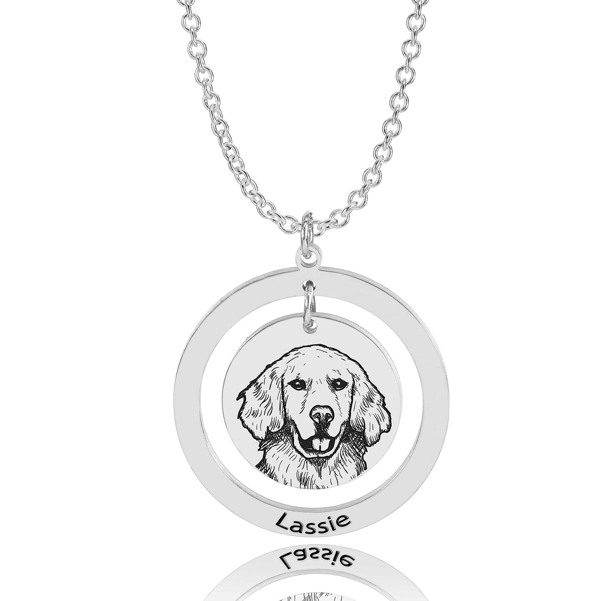 Personalized Portrait Pendant