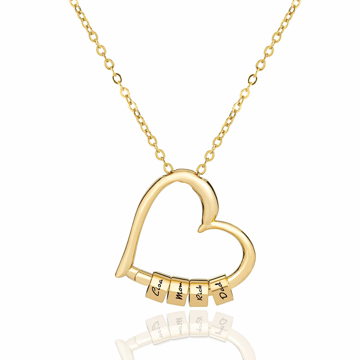 Eternal Mother's Heart Necklace