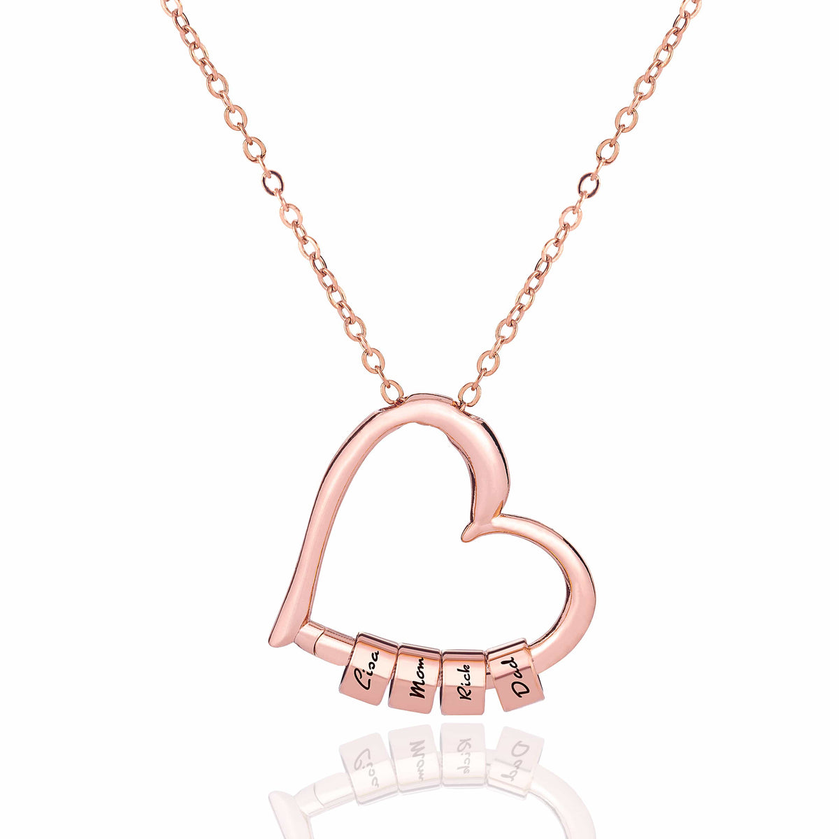 Eternal Mother's Heart Necklace