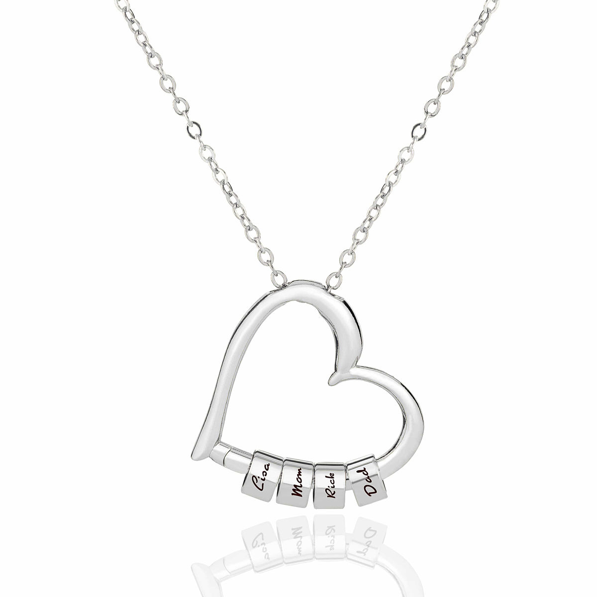 Eternal Mother's Heart Necklace
