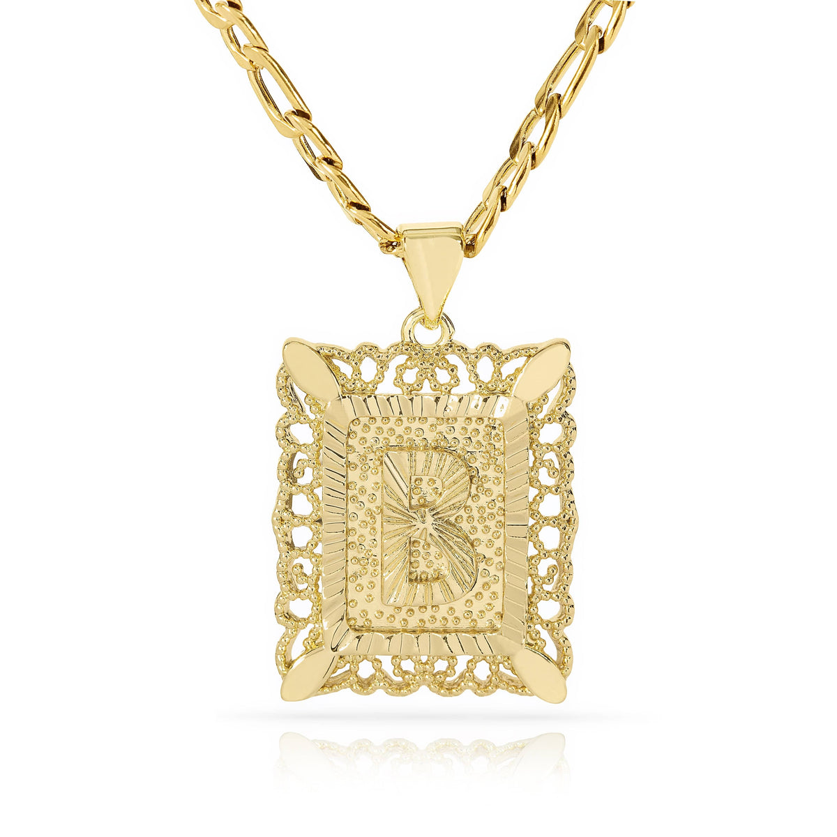 Initial Necklace Pendant