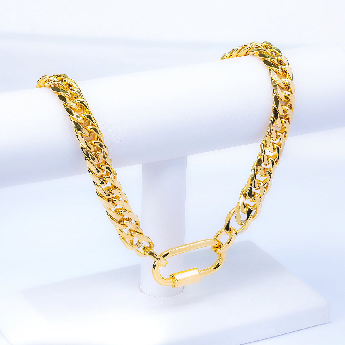 Elegant Stainless Steel Necklace and Bracelet Set