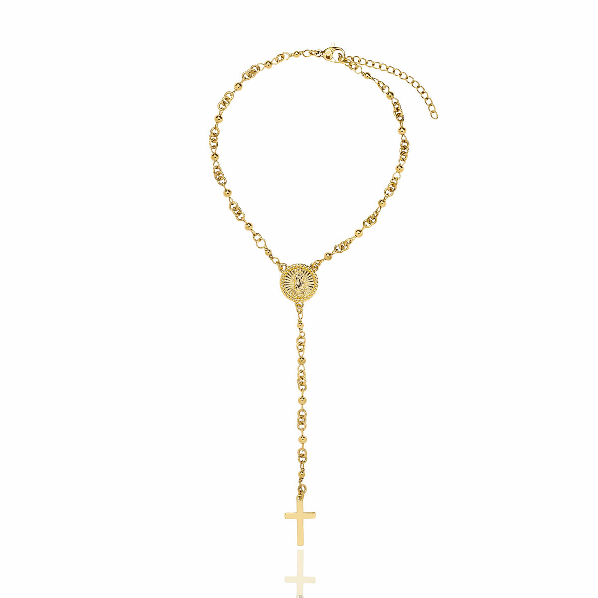 Rosary Drop Bracelet