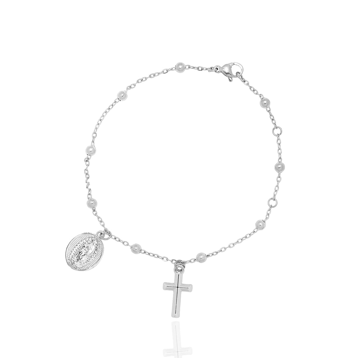 Classic Charm Rosary Bracelet