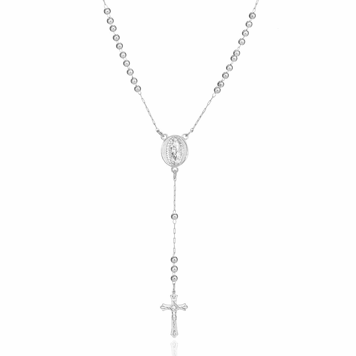 Rosary Cross Necklace