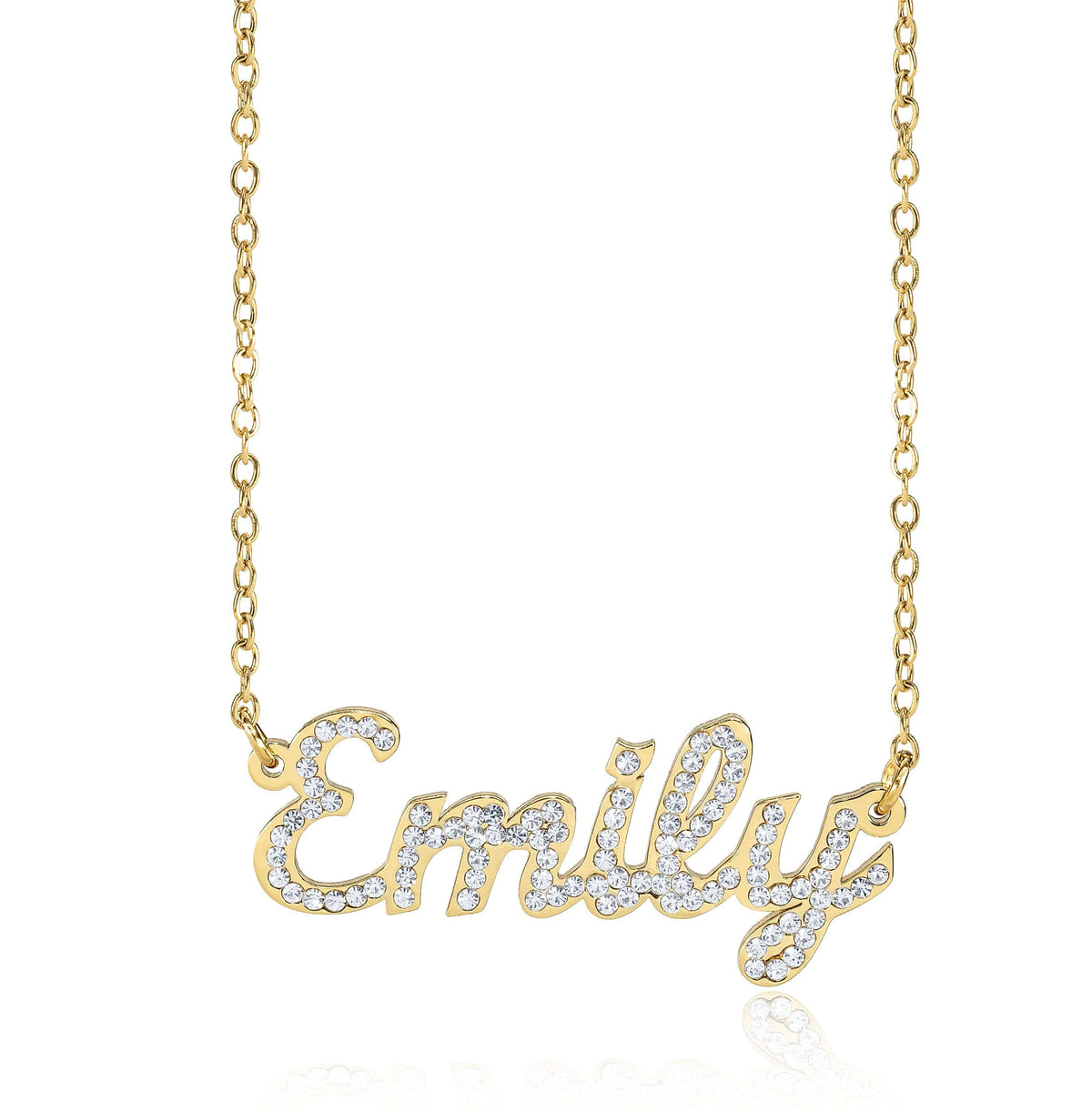 Personalized Stones Name Necklace