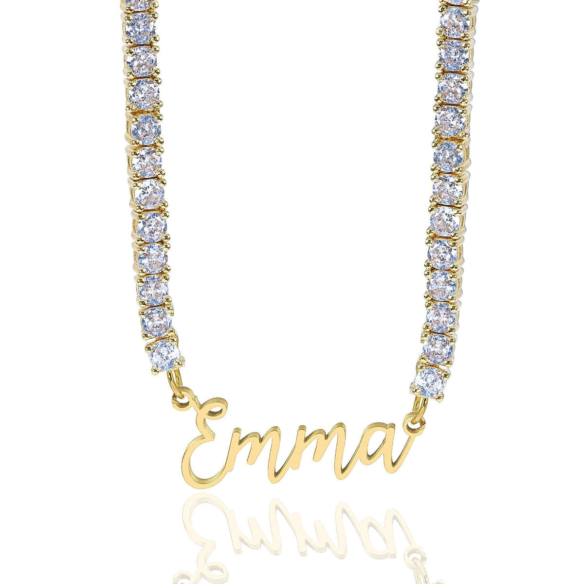 Personalized Tennis Chain Name Necklace