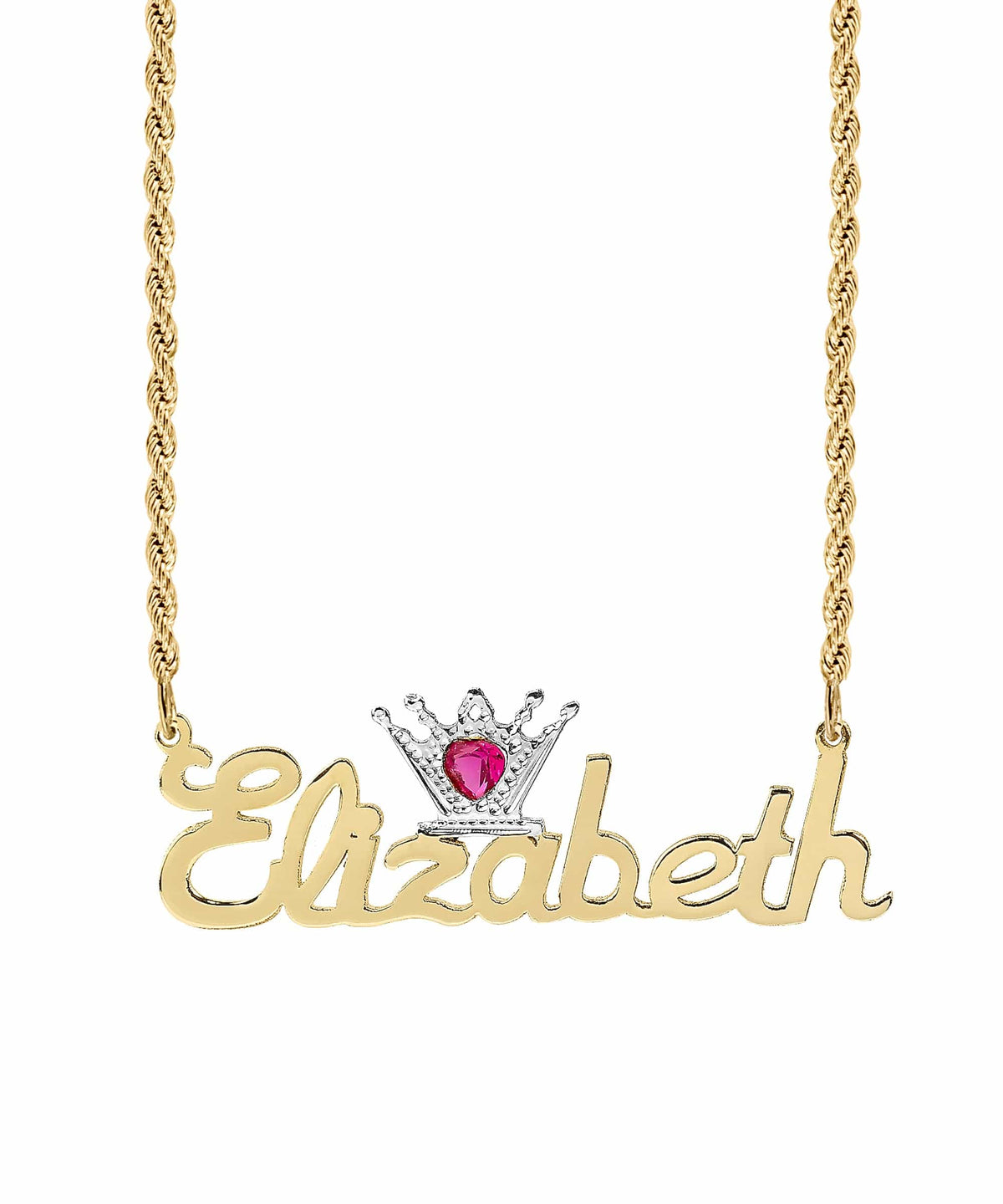 Personalized Crown Name Plate