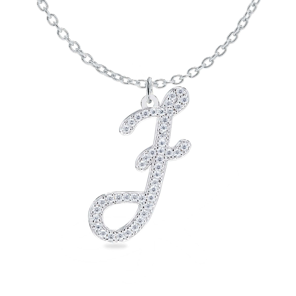 Personalized Diamond Initial Necklace