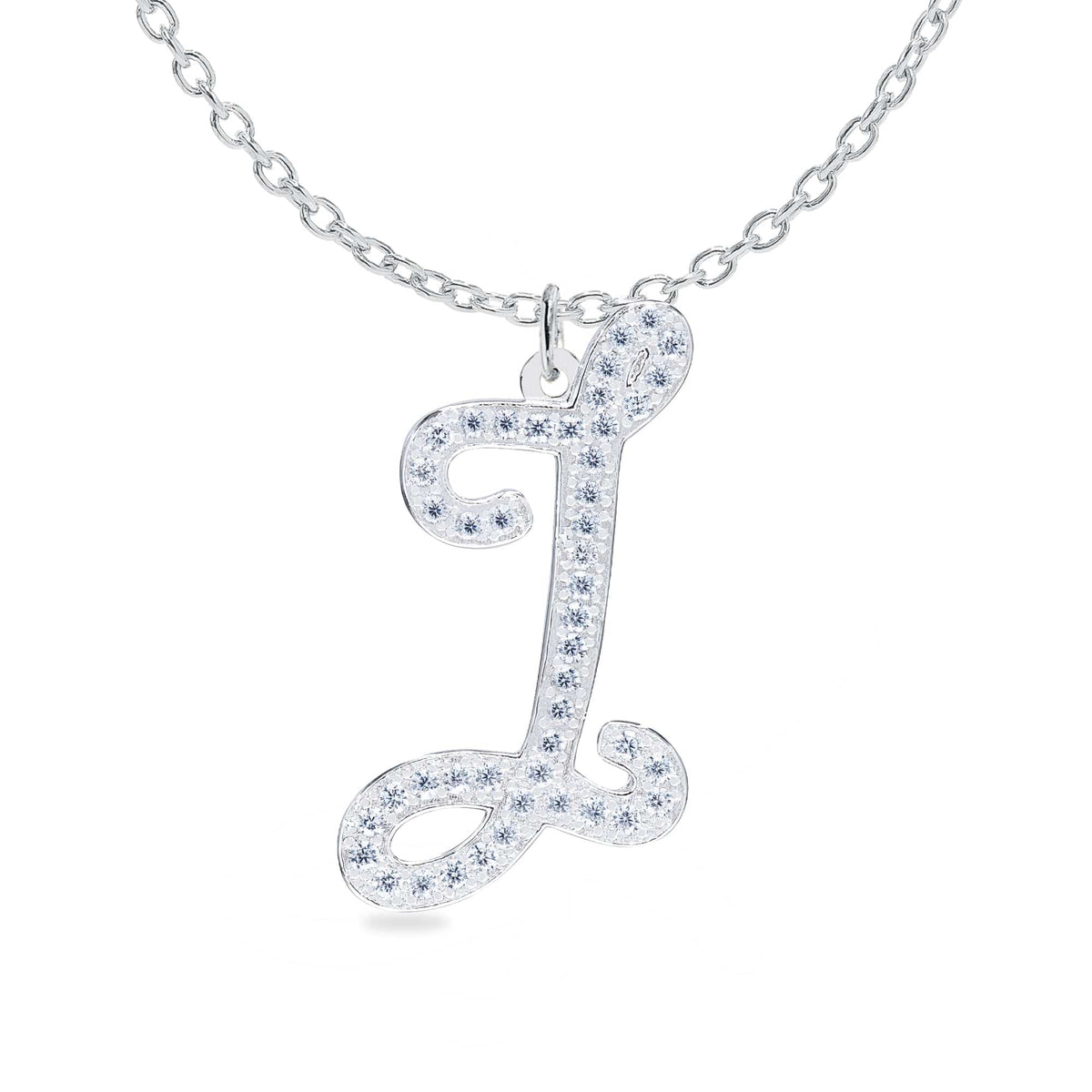 Personalized Diamond Initial Necklace