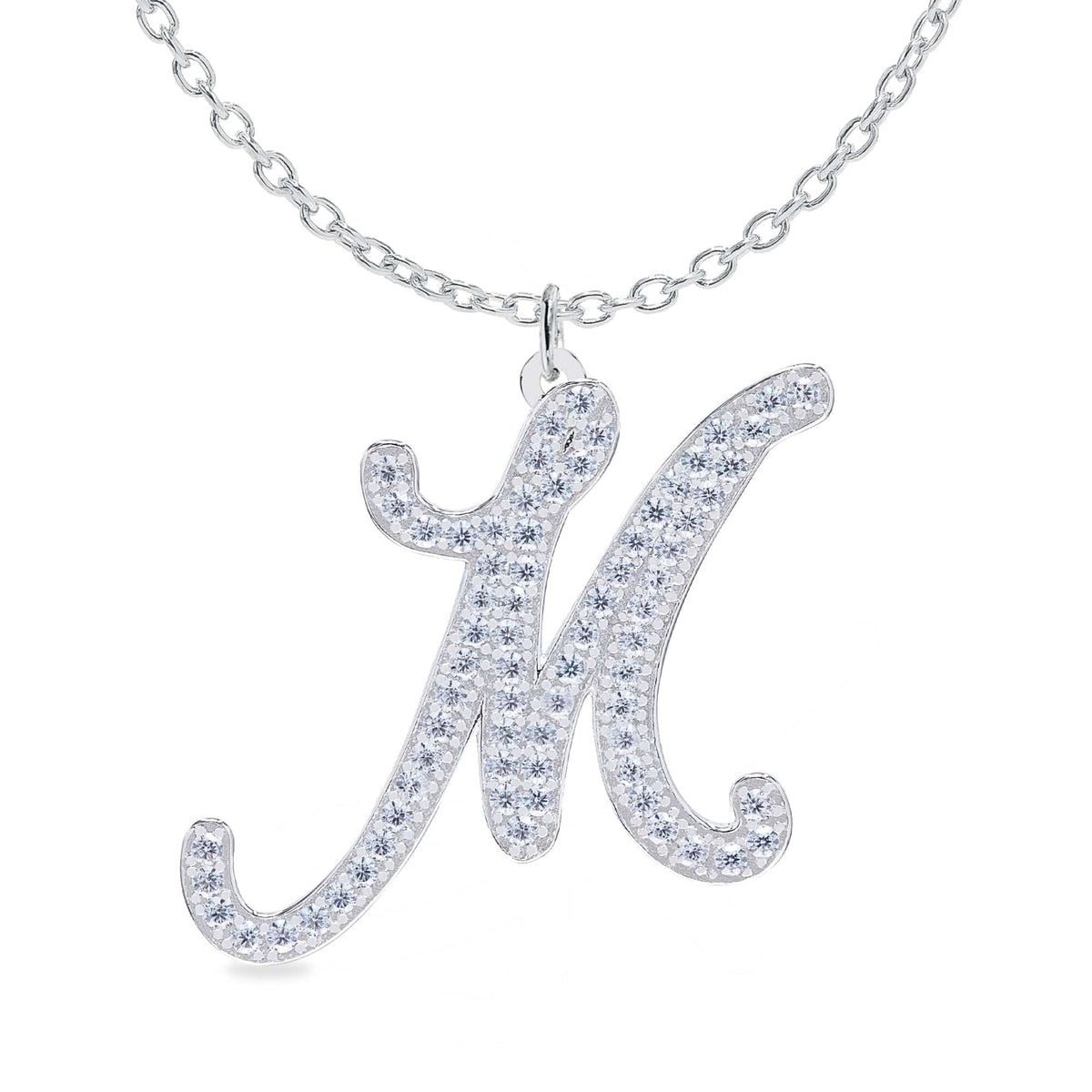 Personalized Diamond Initial Necklace