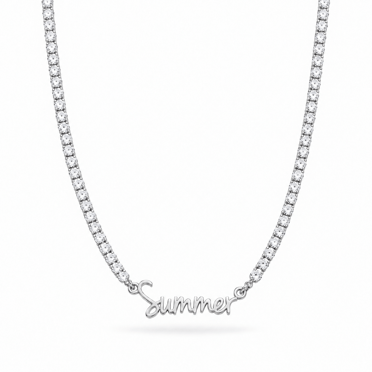 Personalized Tennis Chain Name Necklace