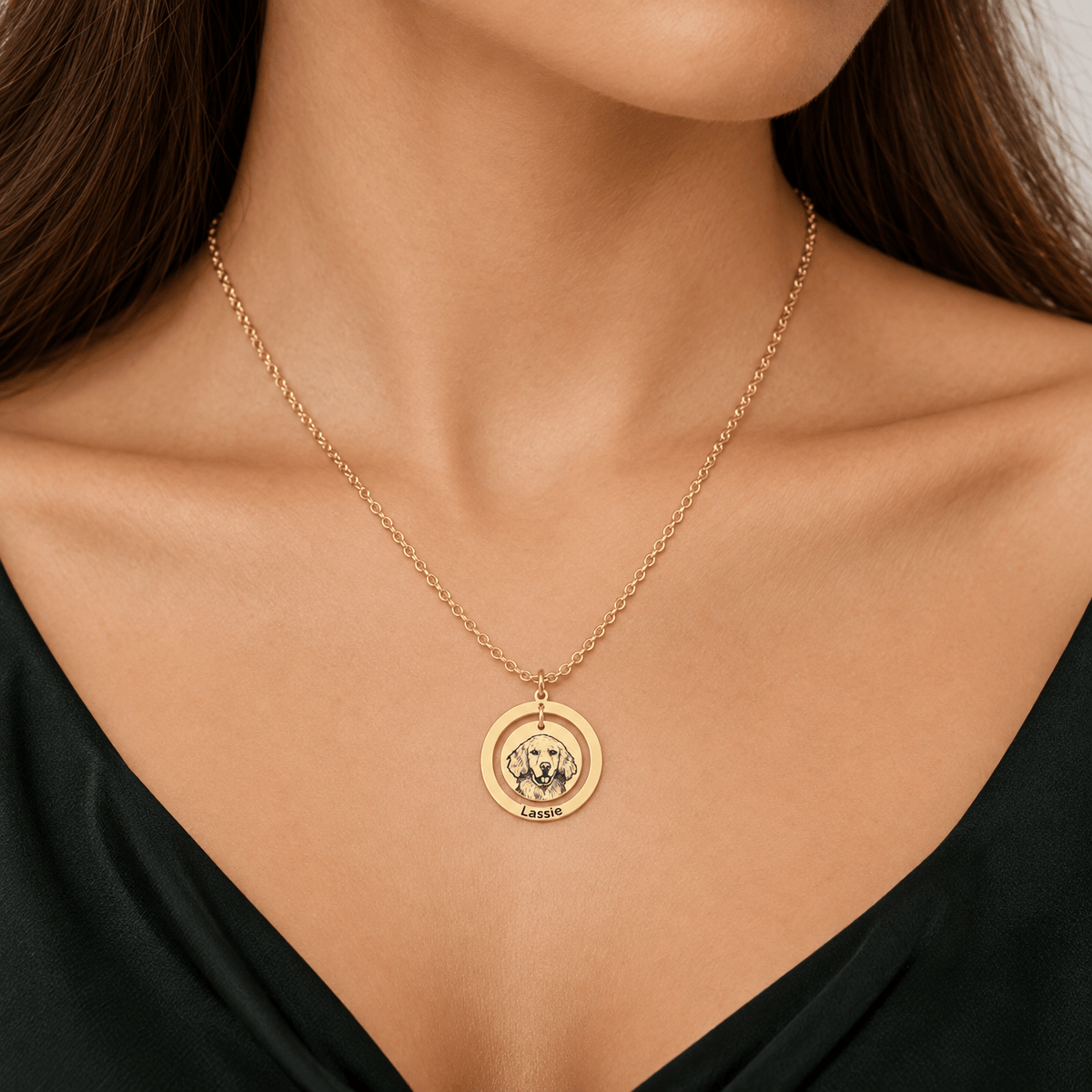 Personalized Portrait Pendant