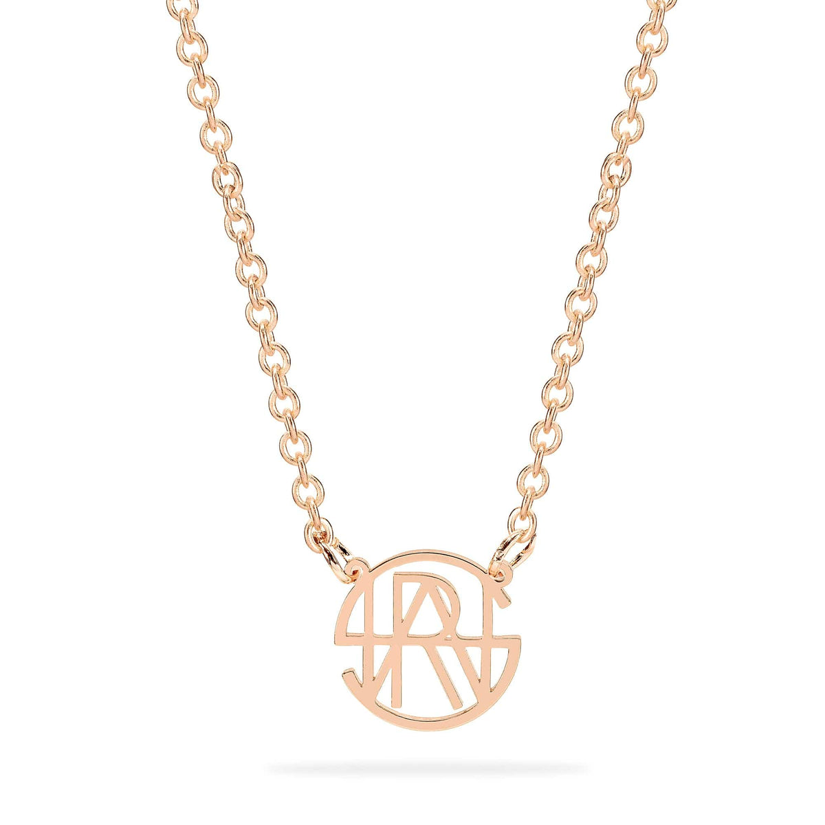 Custom Multi Name Monogram necklace