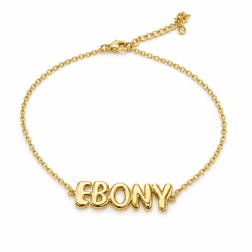 Personalized Single Name Bracelet