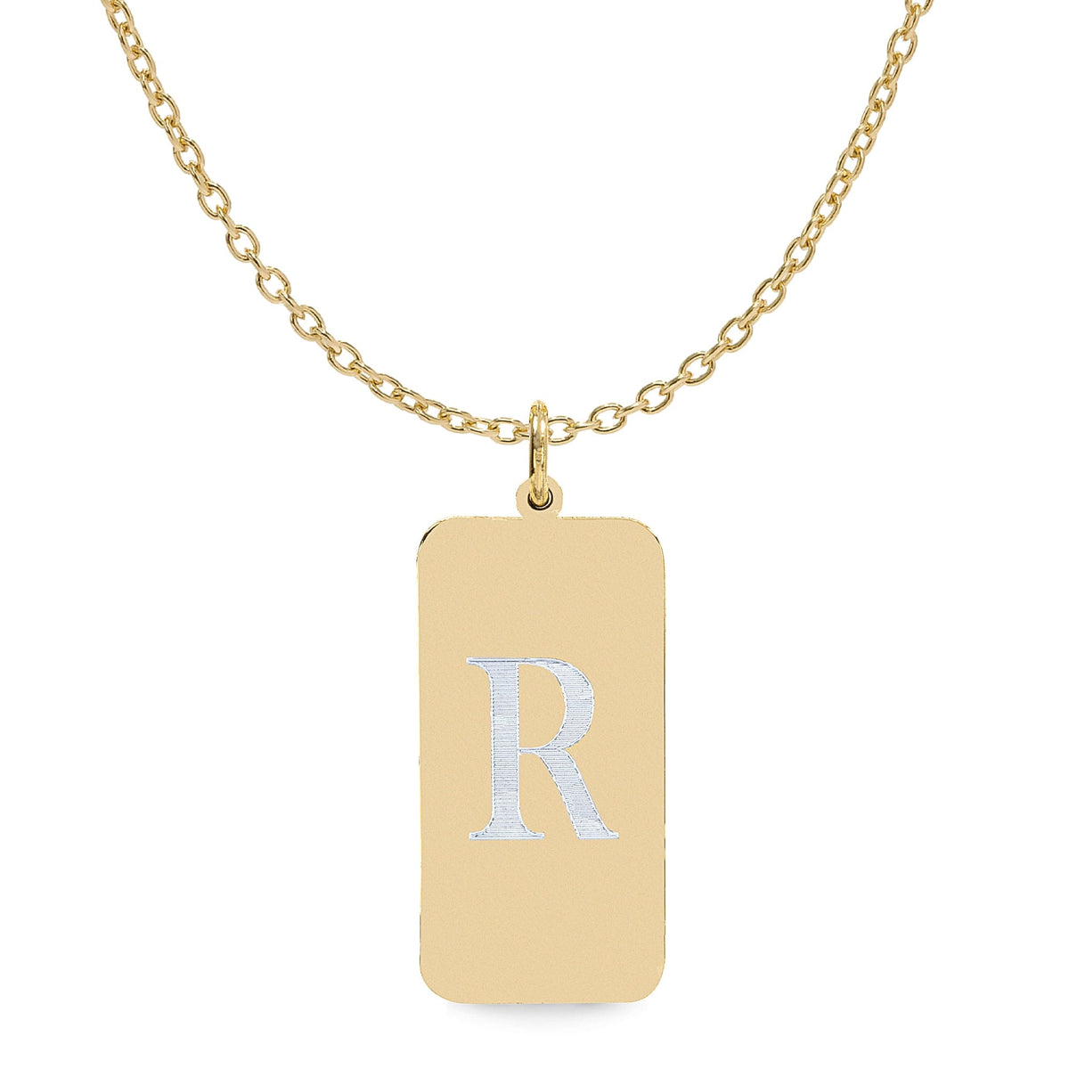 Hanging Bar  With Engraved Initial