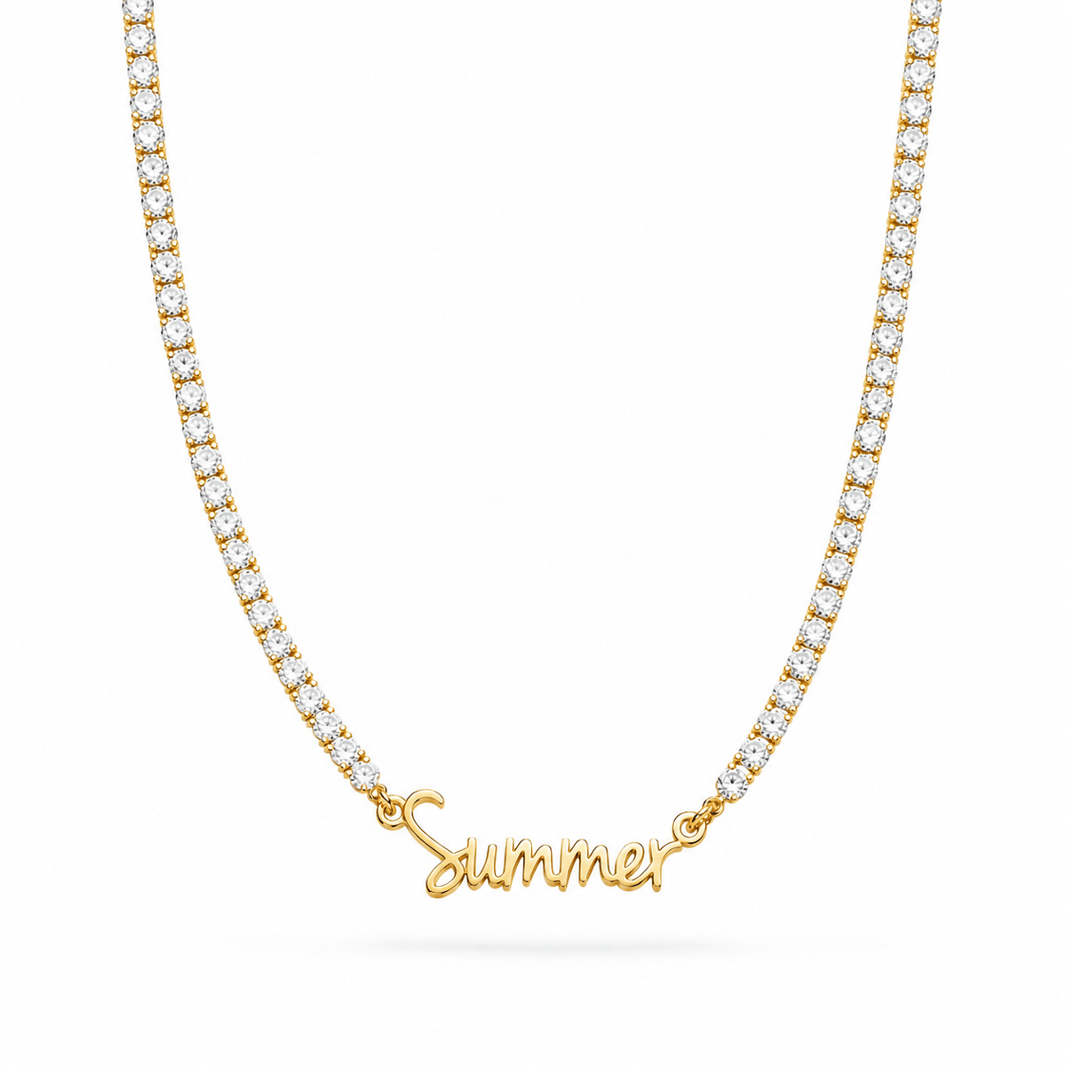 Personalized Tennis Chain Name Necklace