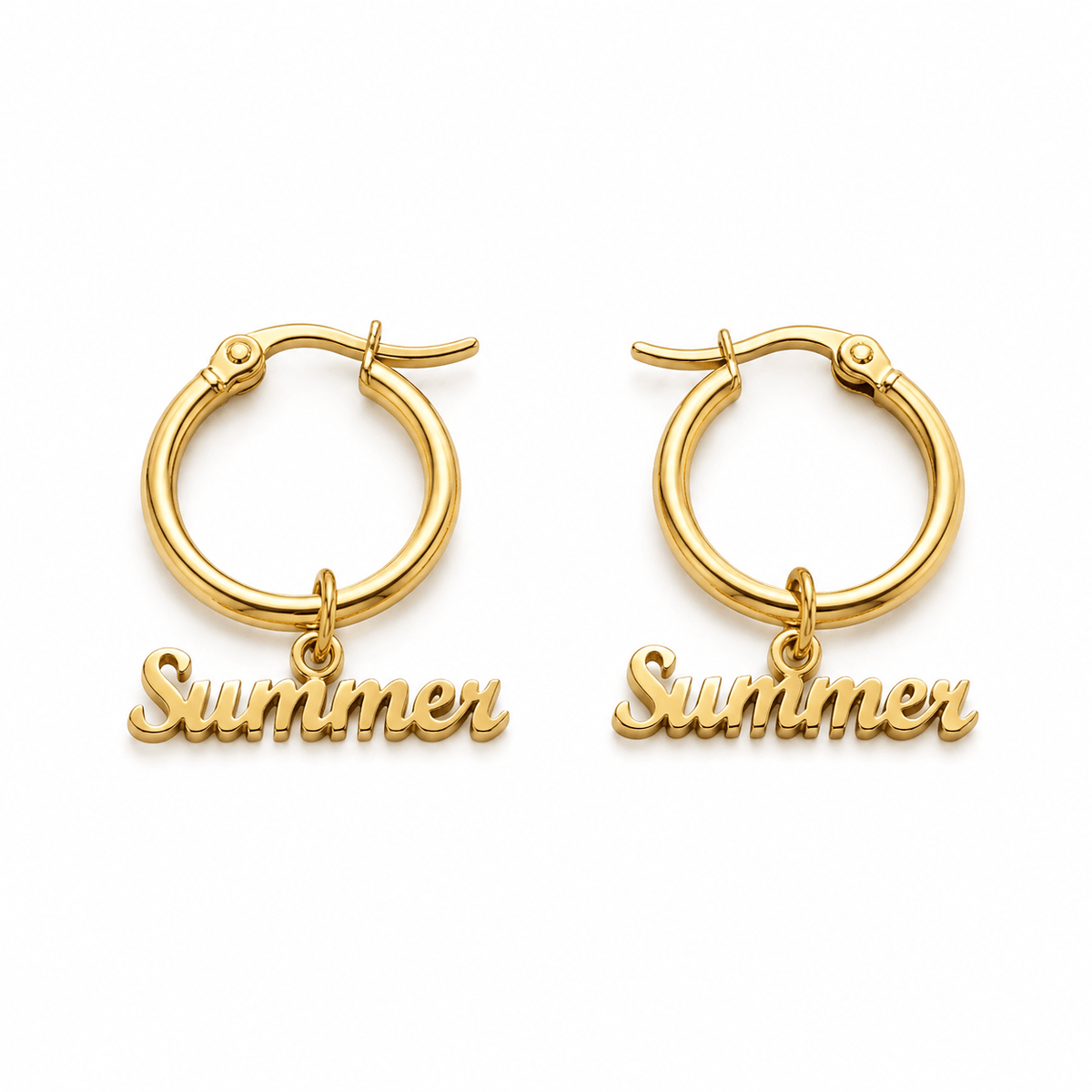 Dangling Name Earrings