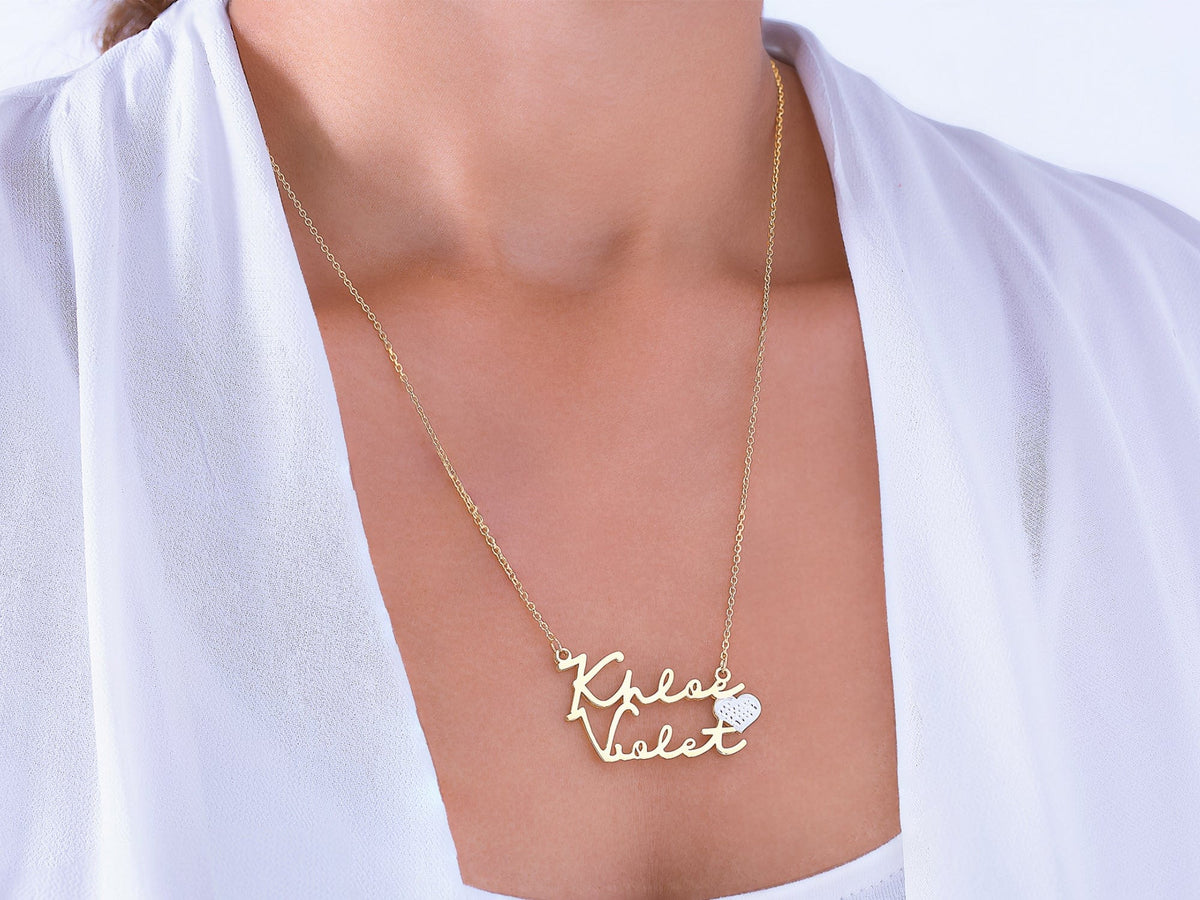 Monogramhub necklace on sale