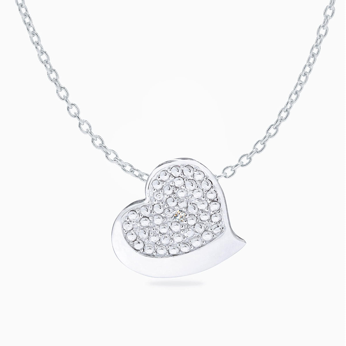 Sterling Silver / Link Chain Copy of Khloe &amp; Violet Heart Name Necklace