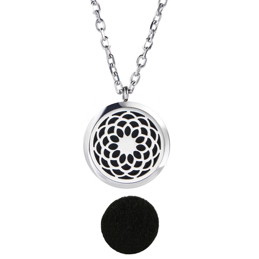 2024 New Stainless Steel Aromatherapy Jewelry Necklaces Perfume Essential  Oil Diffuser Pendant Necklace Locket Aroma Necklaces - AliExpress