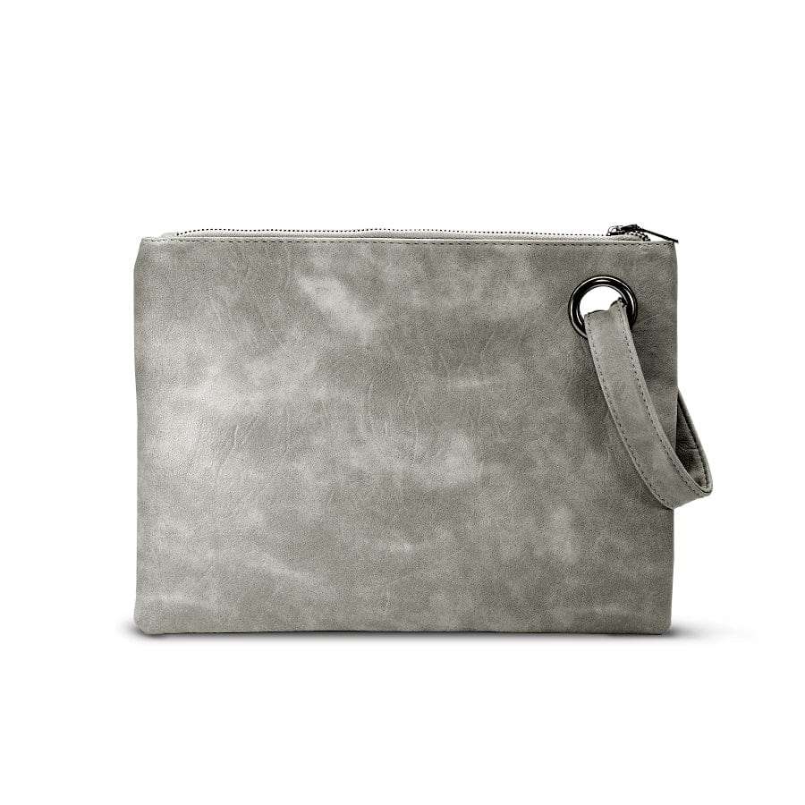2 Gray Trendy Large Clutches