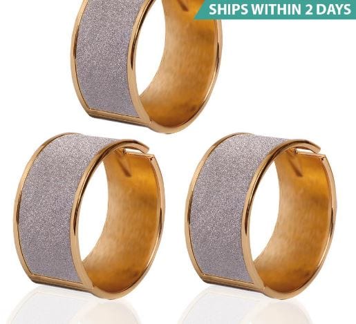 3 Fancy Bangles with Name Option
