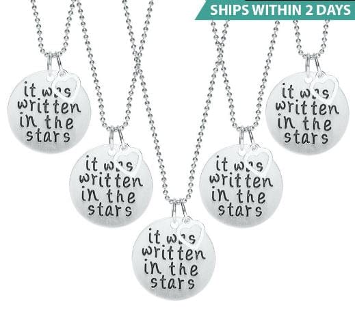 5 Necklaces 5 It Was Written In The Stars Necklaces