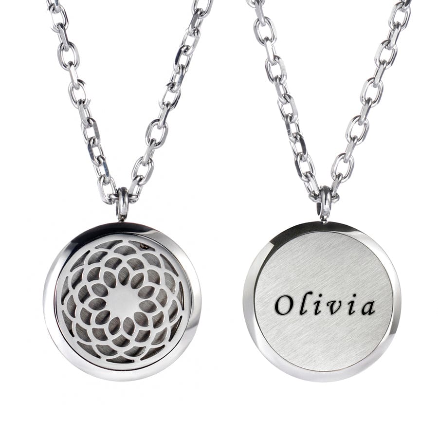 Lava Bead Essential Oil Necklace - Lily Li Jewelry