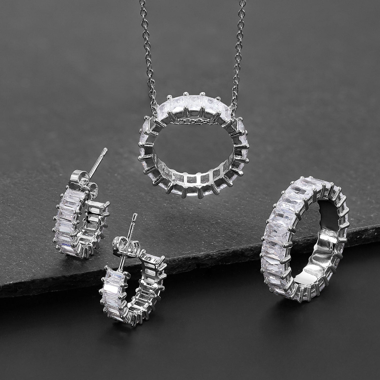 Cubic Zirconia Set