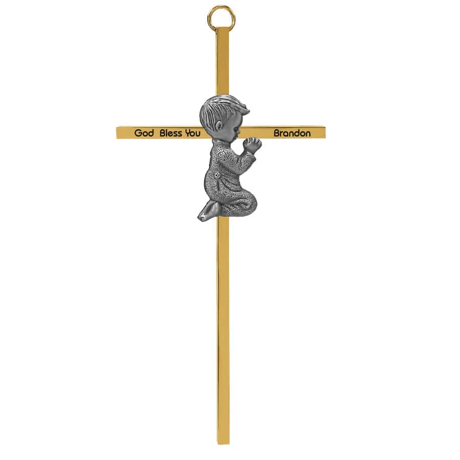 Gold Plated / Boy / No Wall Cross for Boy/Girl