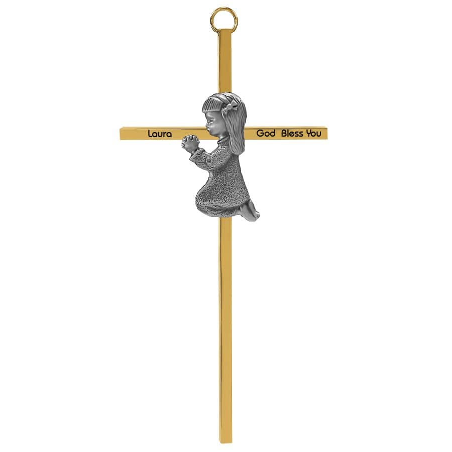 Gold Plated / Girl / No Wall Cross for Boy/Girl