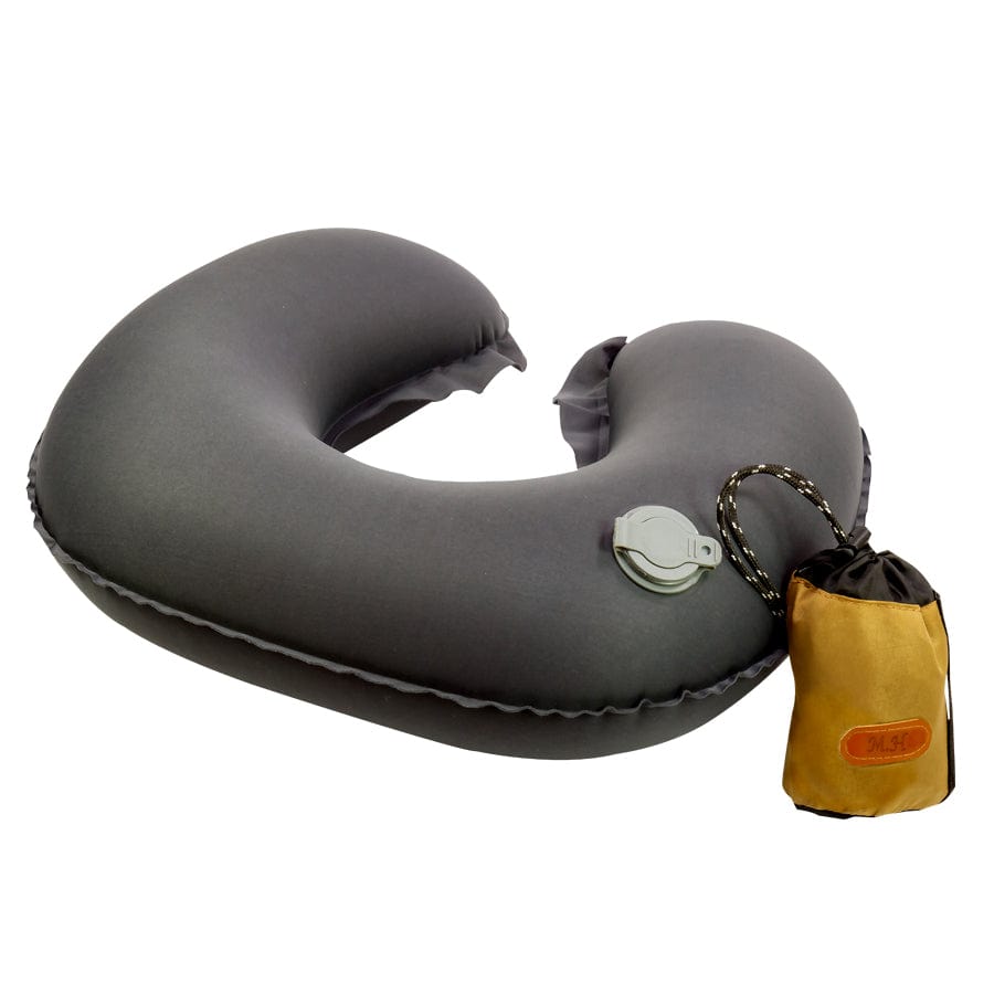 Initials (2 Letters) / Yes, Add another pillow (+$24.99) Inflatable Neck Pillow with Personalized Case