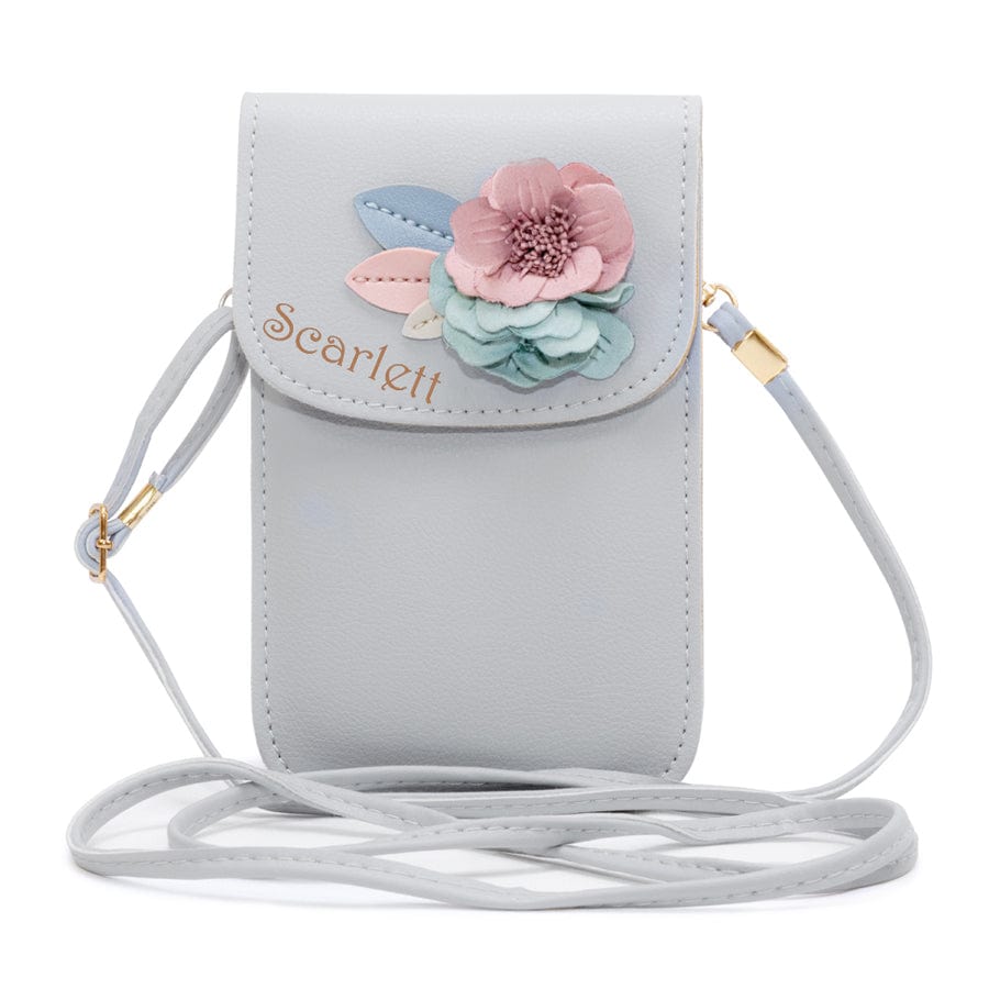 Name Cross-body Powder Blue Purse