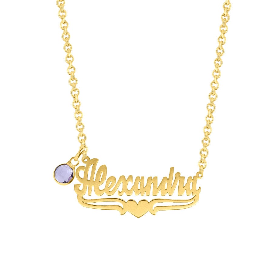 Alexandra name deals necklace