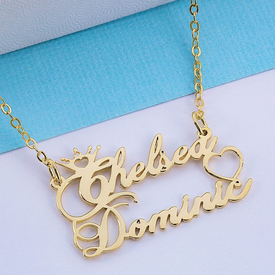 Royal Love Name Necklace