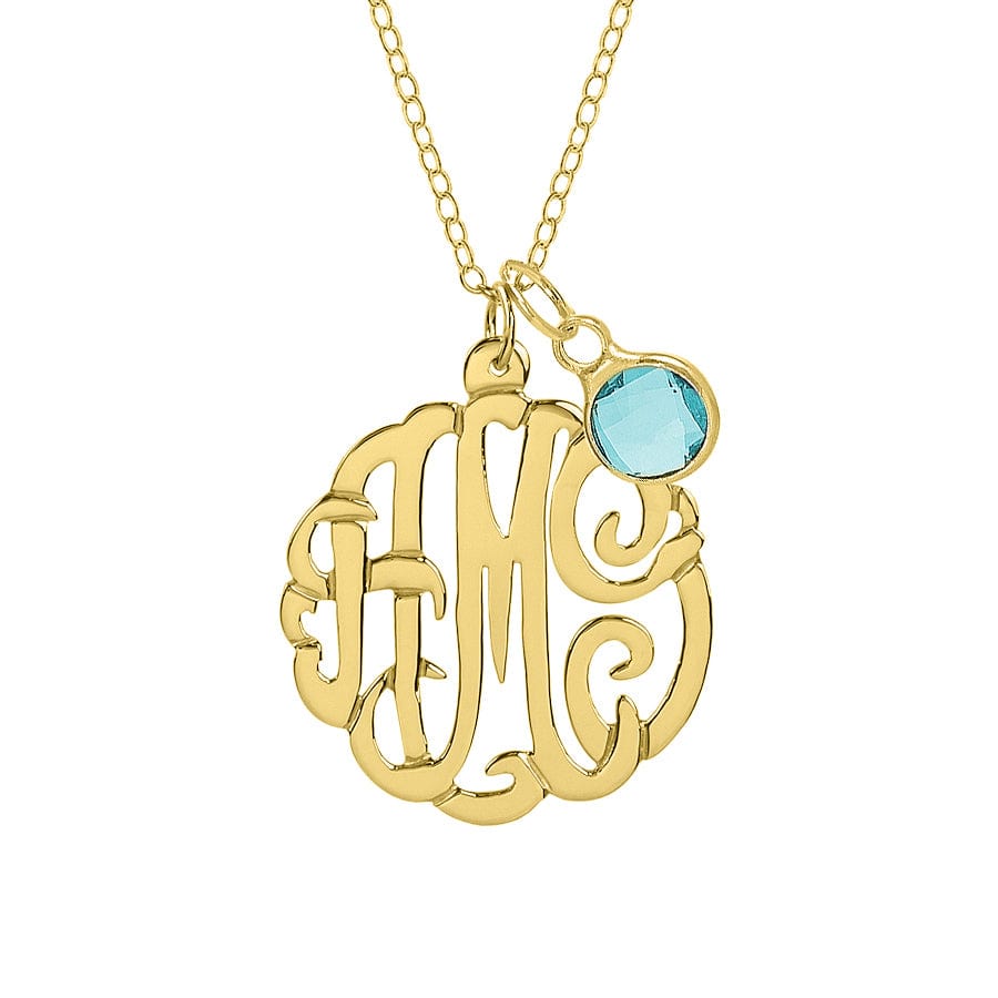 Script Monogram Pendant