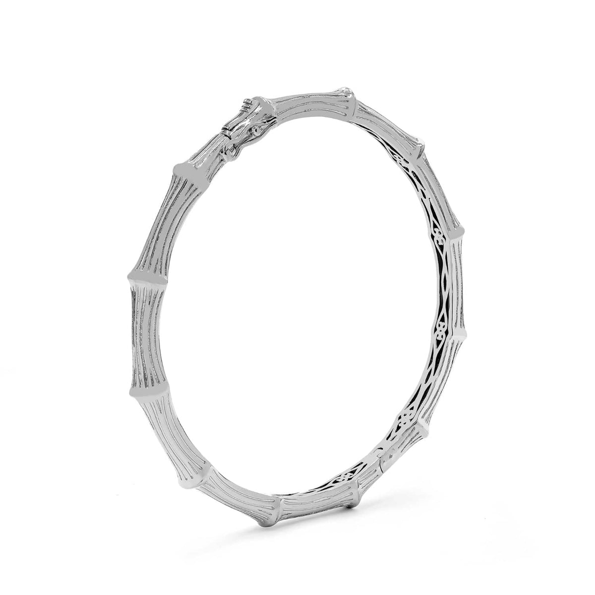 Sterling Silver Copy of Cutout Script Name Bangle